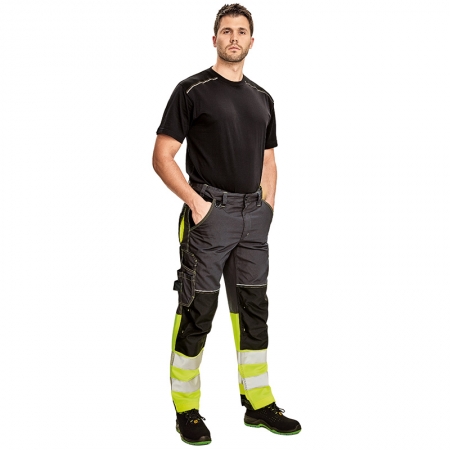 Pantalone Knoxfield Reflex HV (crno-žuta)